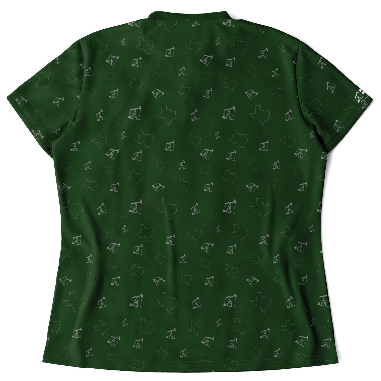 Women's Green Pumpjacks and TX Performance Polo