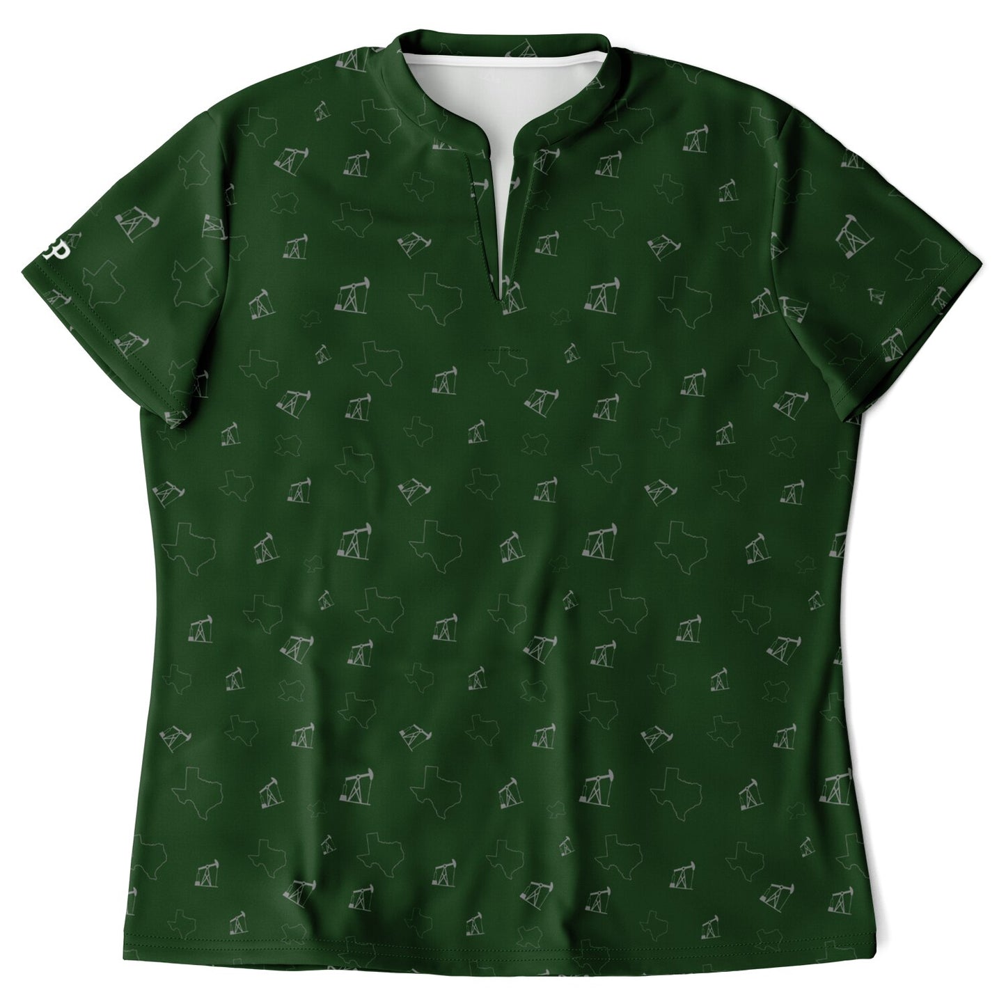 Women's Green Pumpjacks and TX Performance Polo