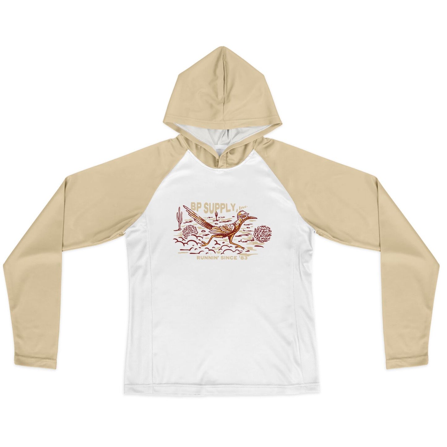 Women's Long Sleeve Hooded Performance Shirt - Roadrunner