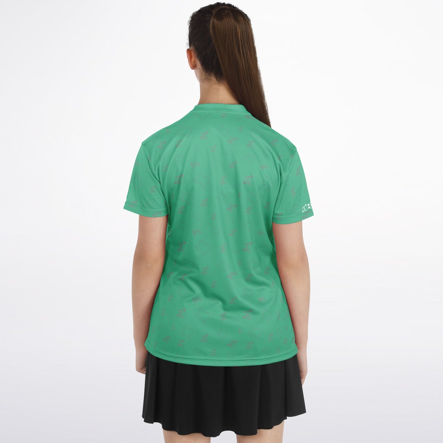 Women's Mint Pumpjacks and TX Performance Polo