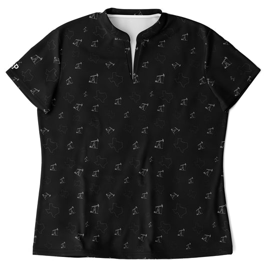 Women's Black Pumpjacks and TX Performance Polo