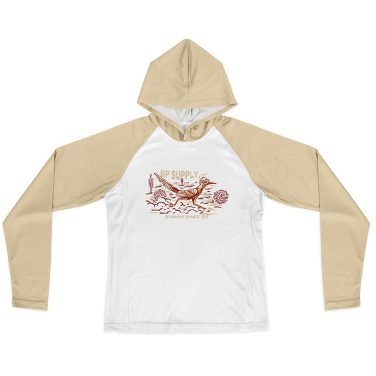 Women's Long Sleeve Hooded Performance Shirt - Roadrunner