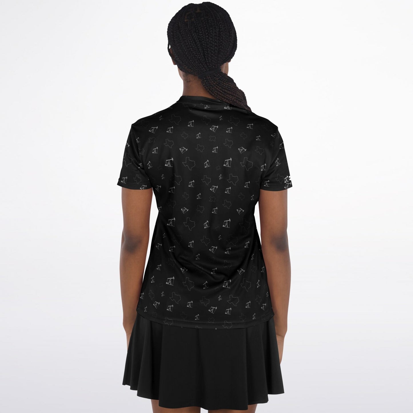 Women's Black Pumpjacks and TX Performance Polo
